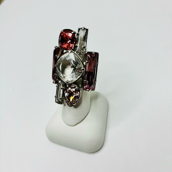 SWAROVSKI Nile Cocktail Ring Size 6 - Picture 4 of 9